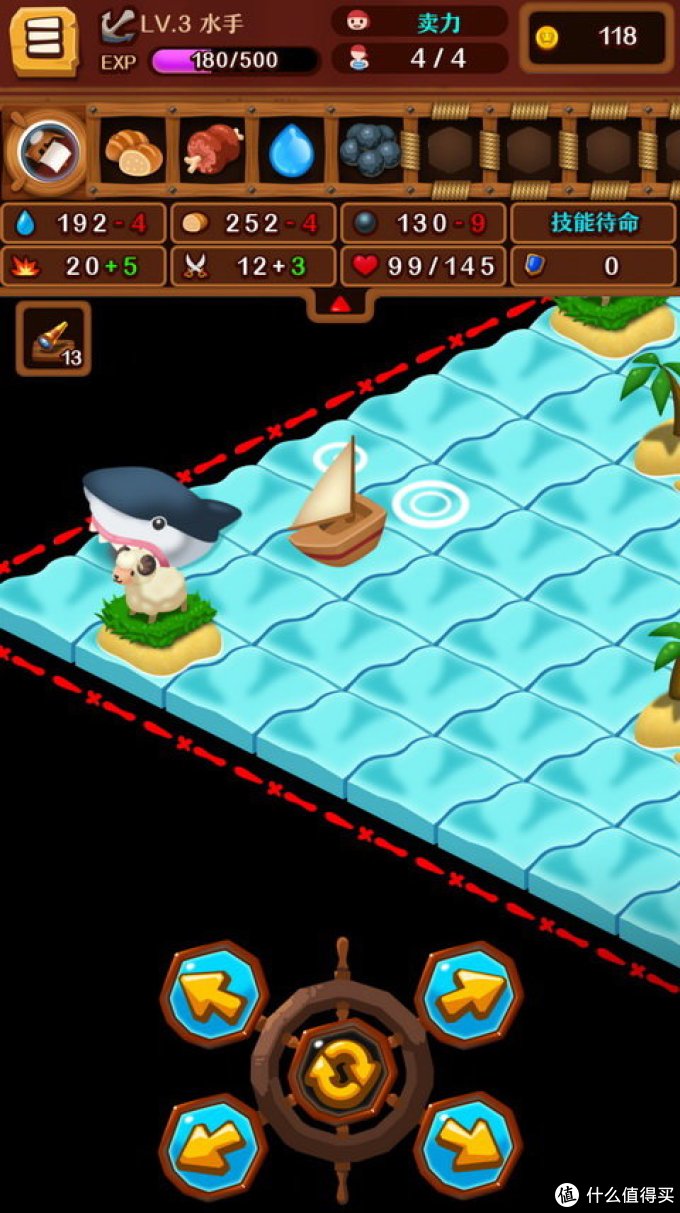 荐游：海洋探索Roguelike，翻格子翻出大鲨鱼？！《罗格船长》推荐