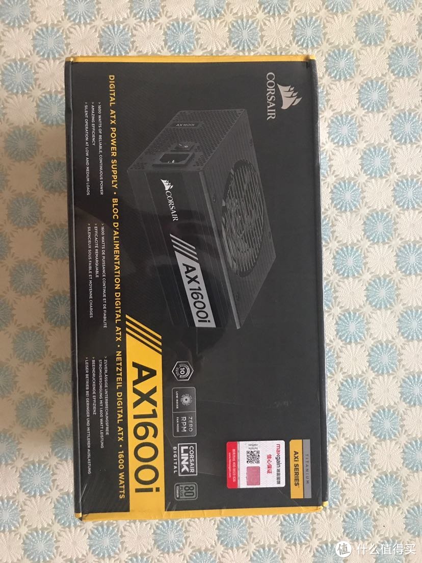 目前唯一GaN氮化镓消费级电源—CORSAIR 海盗船ax1600i 电源入手体验_