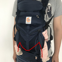 Ergobaby Omni 全阶段型婴儿背带使用总结(背带|面料|颜值)