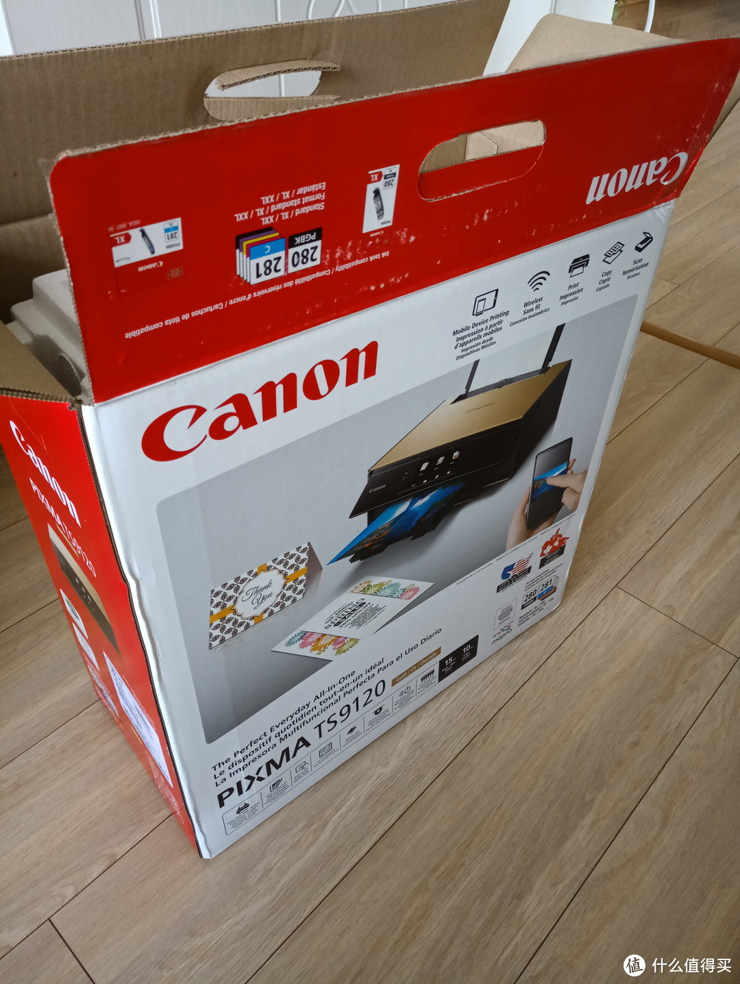 Canon 佳能 TS9120 彩色喷墨多功能一体机简单晒单