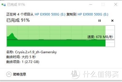 HP 惠普 EX900系列 500G评测：新装机一步到位更划算