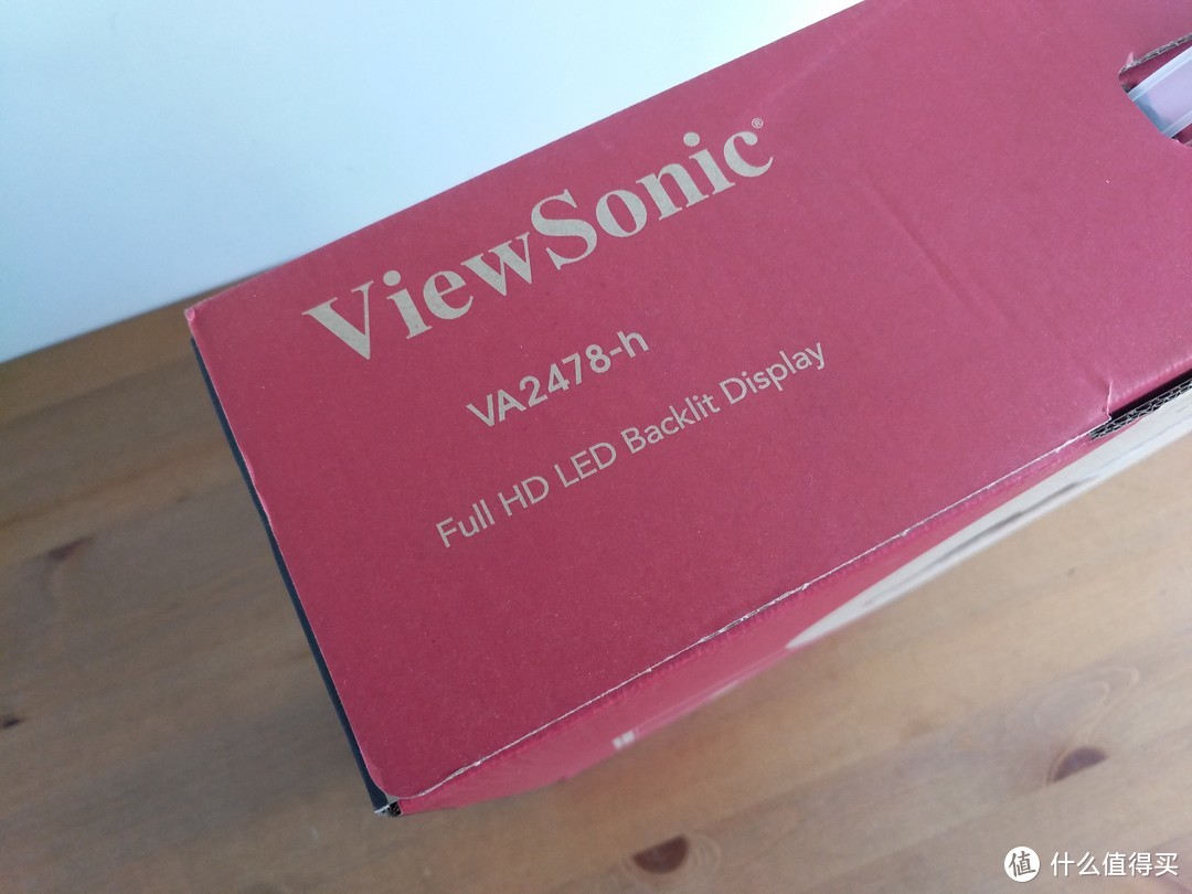 ViewSonic 优派 VA2478-H-2 LED液晶显示器 开箱测评