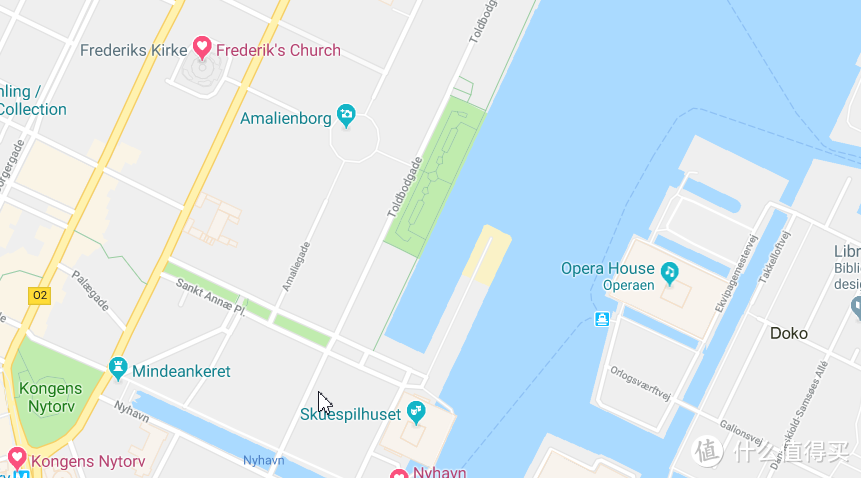 google map中我选中酒店区间的位置