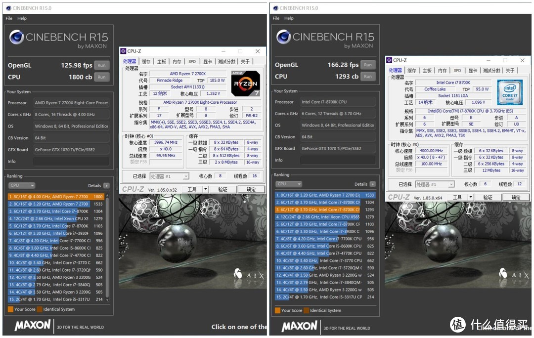 谁是真正的游戏神U？i7 8700K/Ryzen7 2700X同频战个痛！