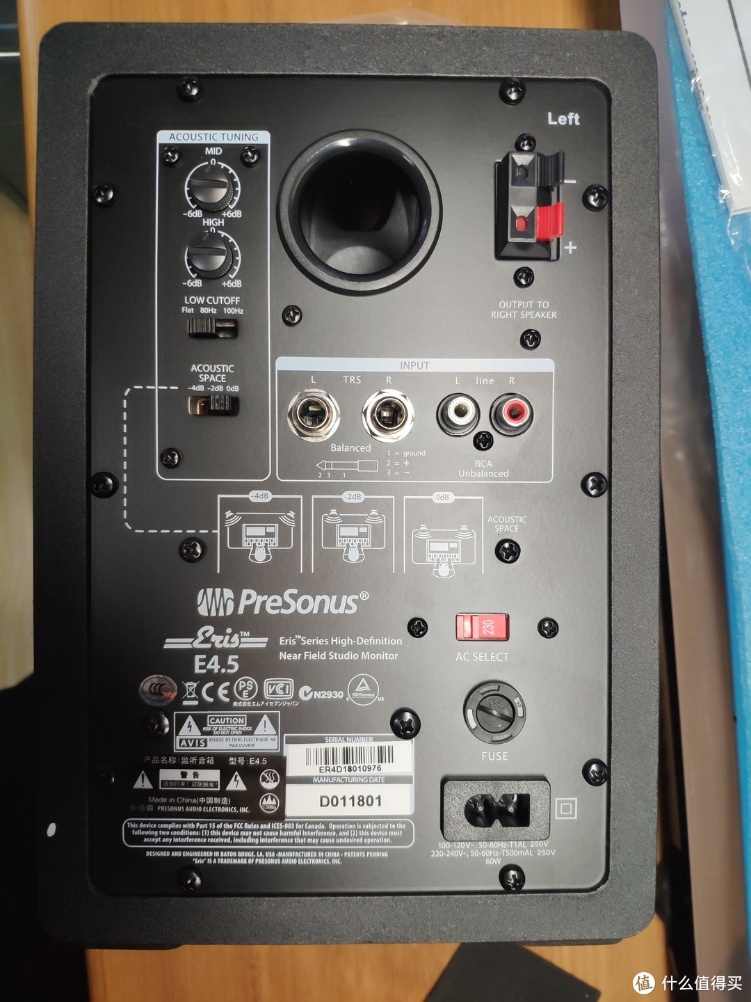 蛋子的佛系晒单简评—拔草PreSonus Eris E4.5 音箱