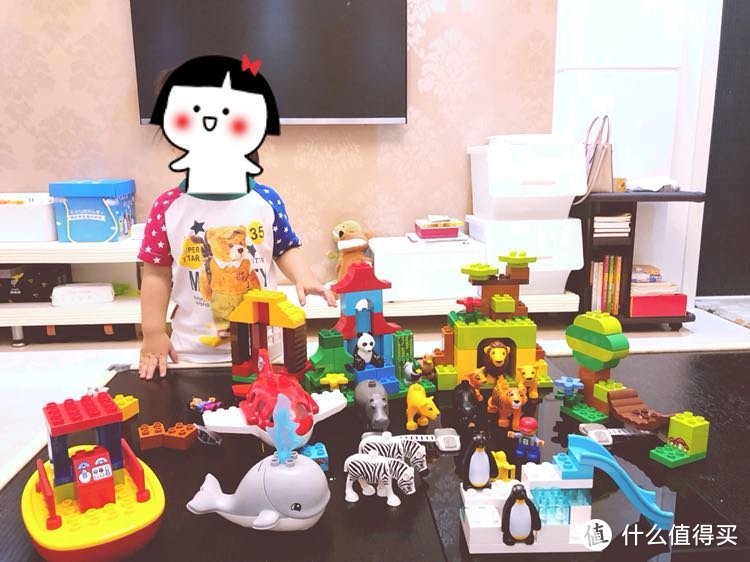 一款小朋友超爱的套装！LEGO 乐高 10805 环球动物大集合 拔草！