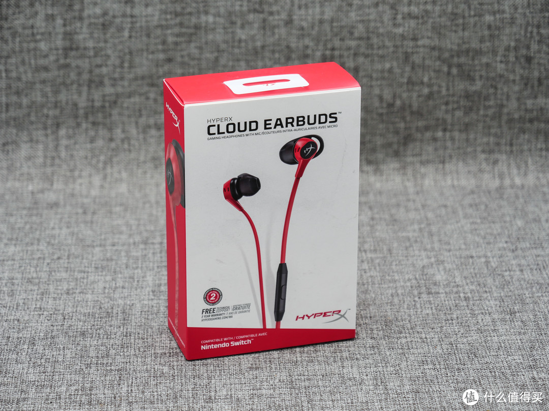 金士顿 HyperX 云雀 Cloud Earbuds 游戏入耳式耳机开箱简测