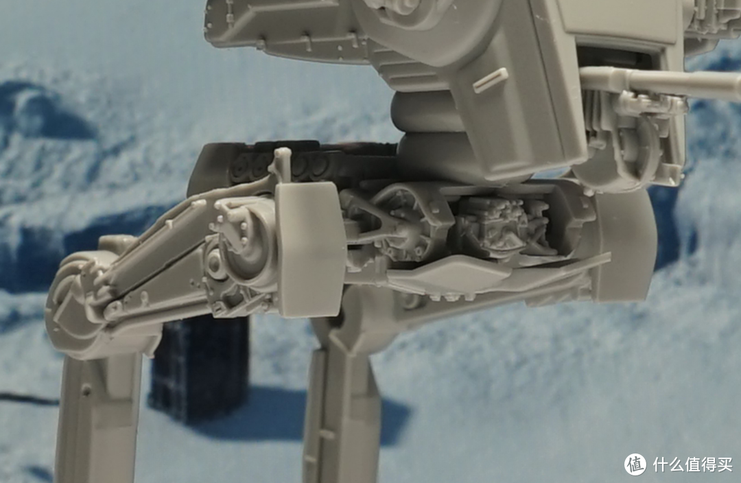 超迷你载具：BANDAI 万代 HGD-215632 AT-ST步行机 & 雪地飞行艇开箱