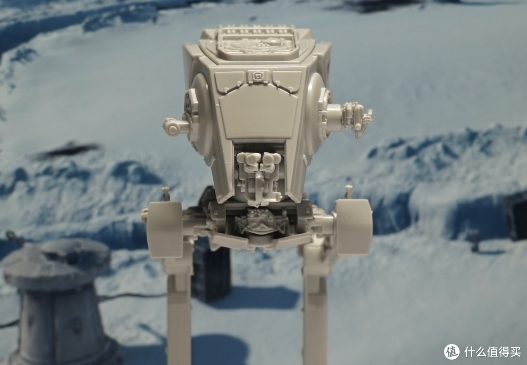 超迷你载具：BANDAI 万代 HGD-215632 AT-ST步行机 & 雪地飞行艇开箱