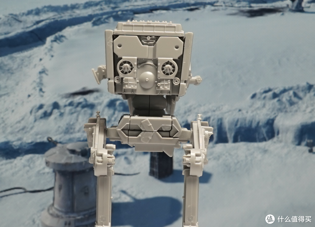 超迷你载具：BANDAI 万代 HGD-215632 AT-ST步行机 & 雪地飞行艇开箱