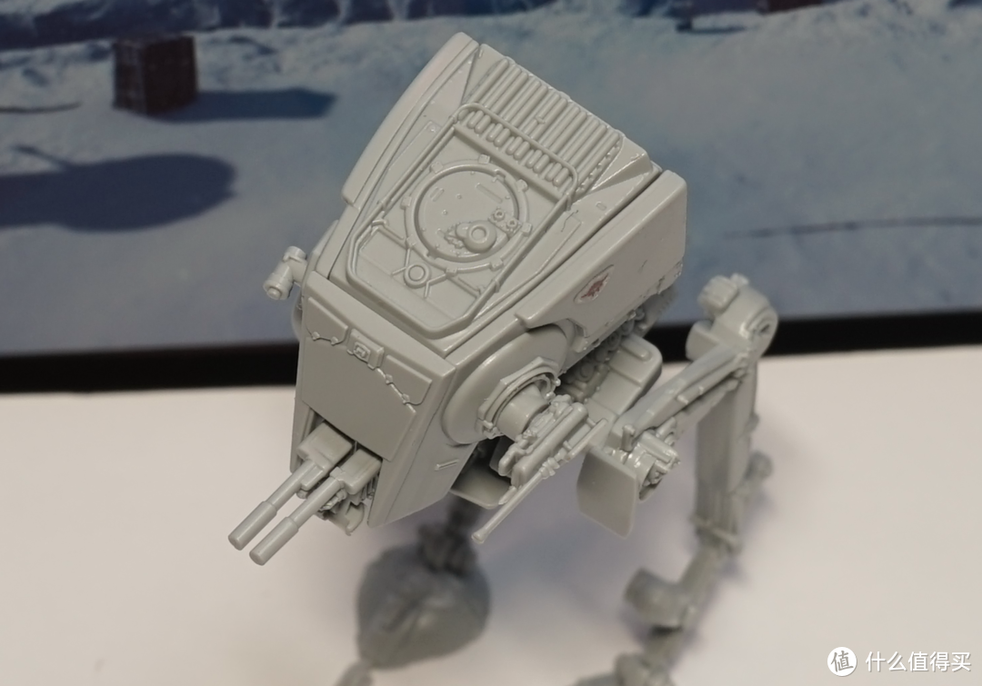 超迷你载具：BANDAI 万代 HGD-215632 AT-ST步行机 & 雪地飞行艇开箱