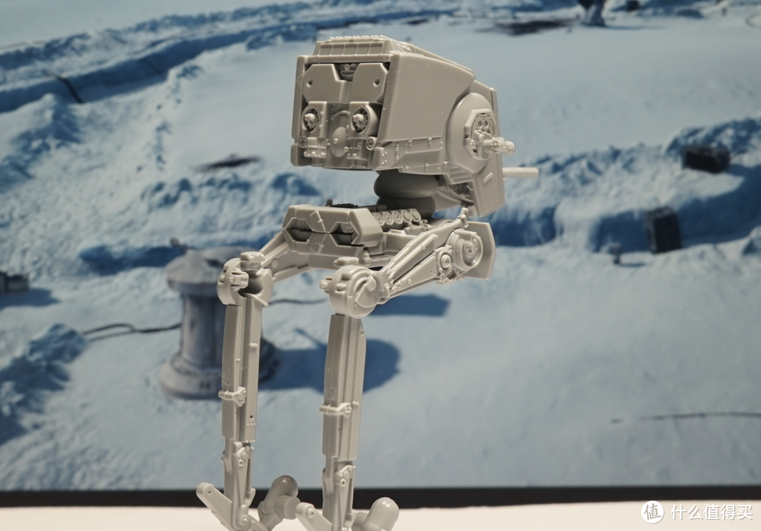 超迷你载具：BANDAI 万代 HGD-215632 AT-ST步行机 & 雪地飞行艇开箱