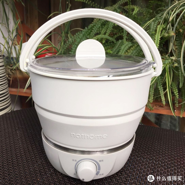 出门旅行单身宅家必备单品——北欧欧慕A6多功能折叠电煮锅评测