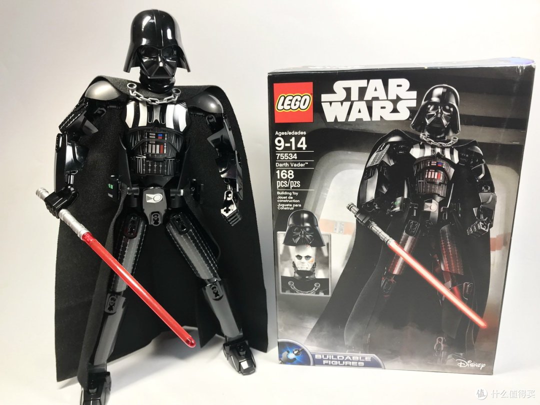 lego 乐高 拼拼乐 篇166:star wars 星球大战系列 75534 黑武士 达斯