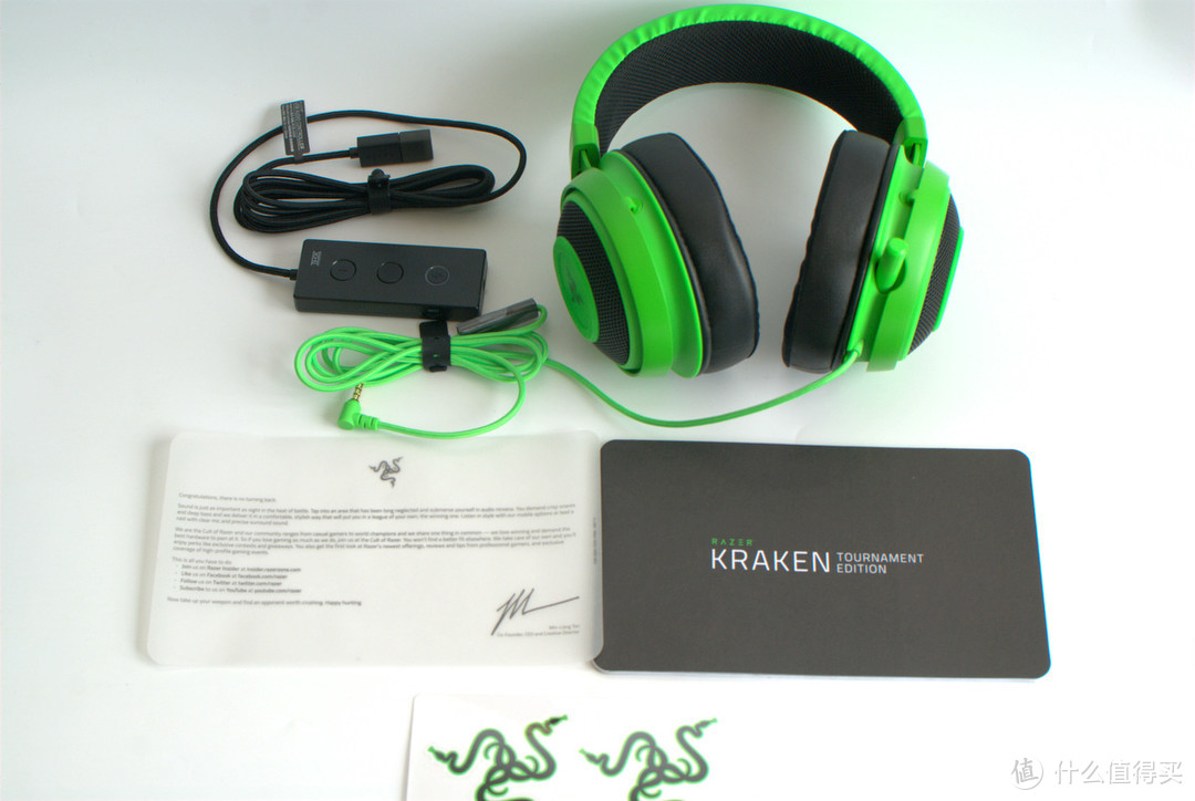 Shera爸的拆解评测之十二：RAZER 雷蛇 北海巨妖 竞技版游戏耳机开箱