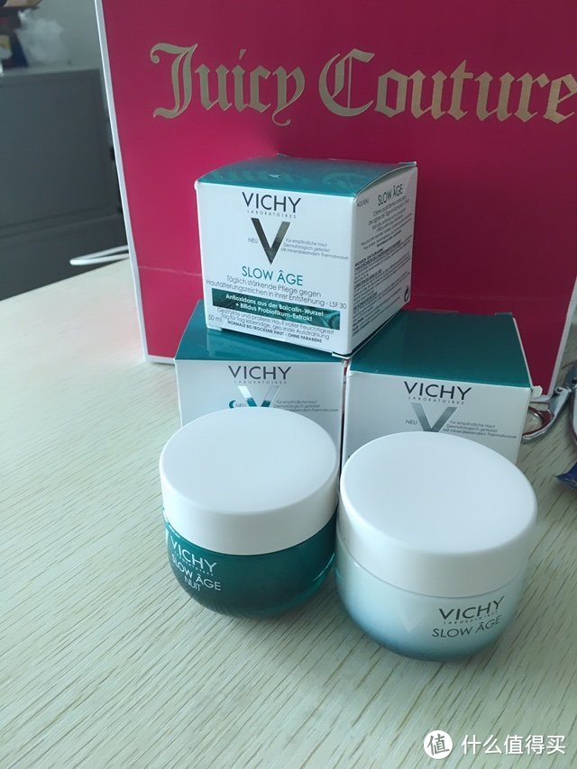 海淘VICHY 薇姿 SLOW AGE晚霜、保湿霜开箱记