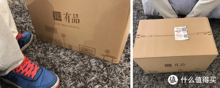 △很厚的纸盒，包装严实没有破损