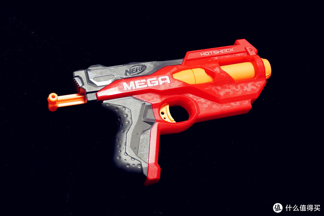 點射利器,短小精悍—nerf 孩之寶 mega hotshock軟彈槍