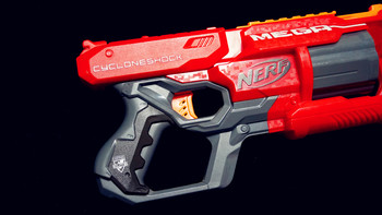 孩之宝NERF MEGA CYCMONESHOCK发射器使用总结(力度|造型)