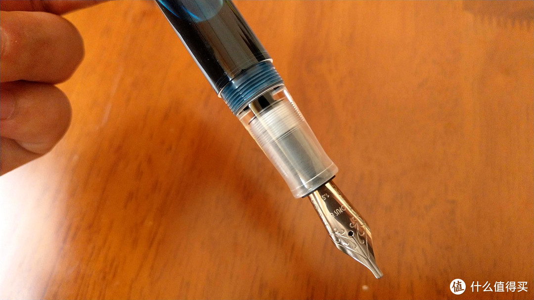台湾正统滴入式钢笔 Opus88 Demo 透明示范钢笔评测