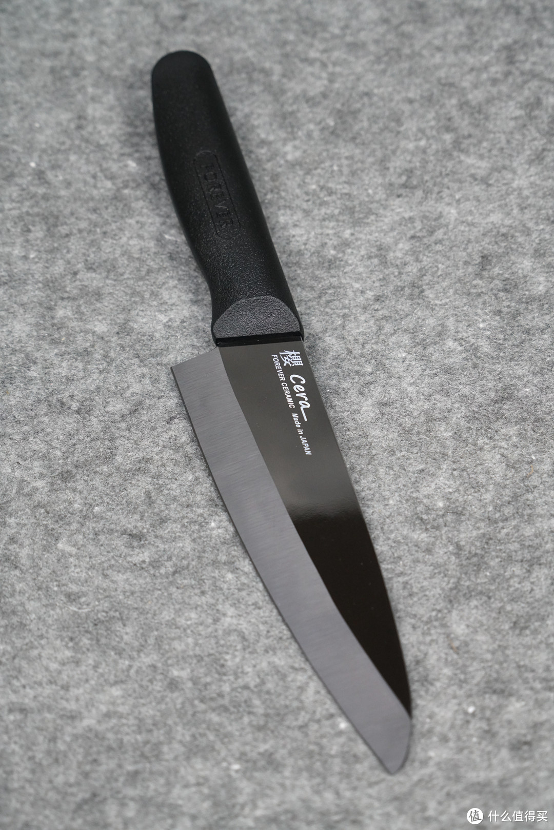 陶瓷刀选购和使用“十诫”：日本 FOREVER 陶瓷刀 樱花系列160mm 三德刀