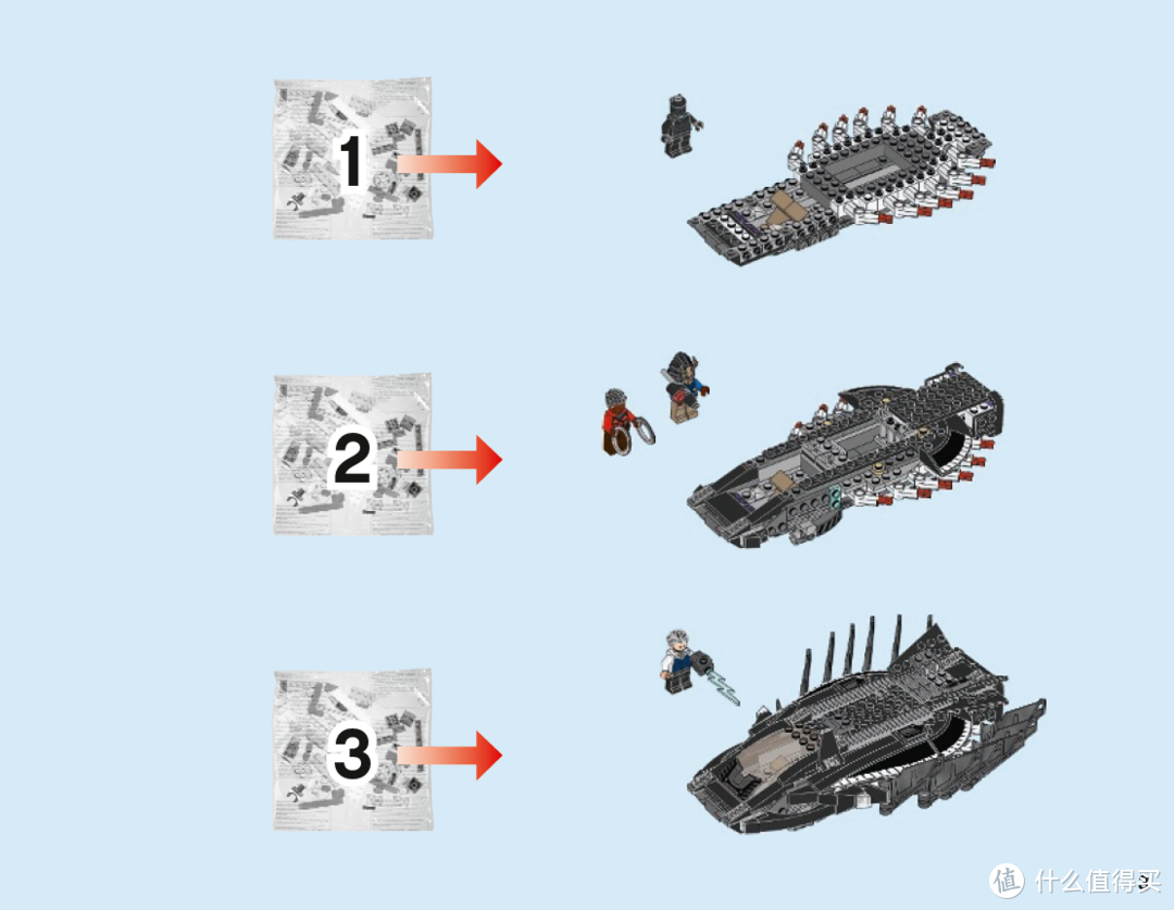 LEGO 乐高 拼拼乐 篇172：没想到它竟然是只豹，76100 皇家泰龙战机攻袭