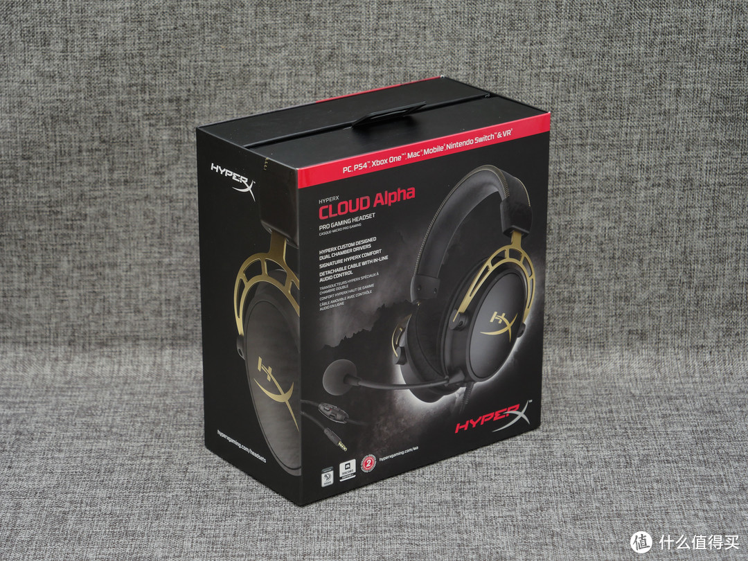 更舒适更清晰：HyperX Cloud Alpha耳机黑金纪念版开箱