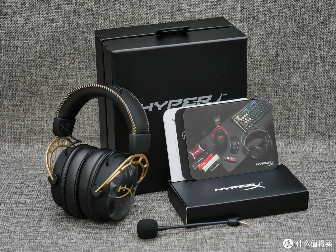 更舒适更清晰：HyperX Cloud Alpha耳机黑金纪念版开箱