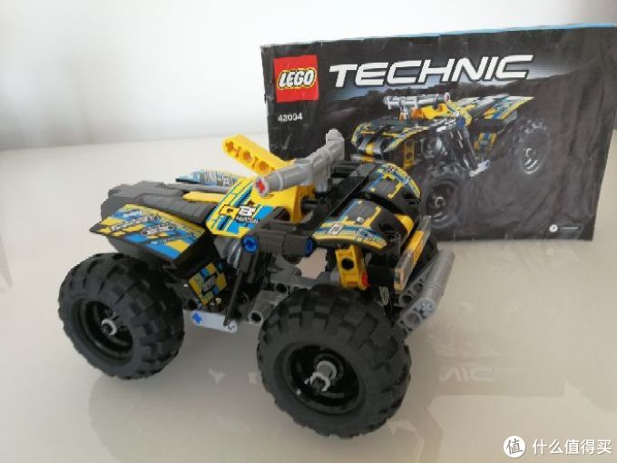 乐高拼搭篇一乐高42034四轮越野摩托车晒单及陪孩子玩乐高之经验总结