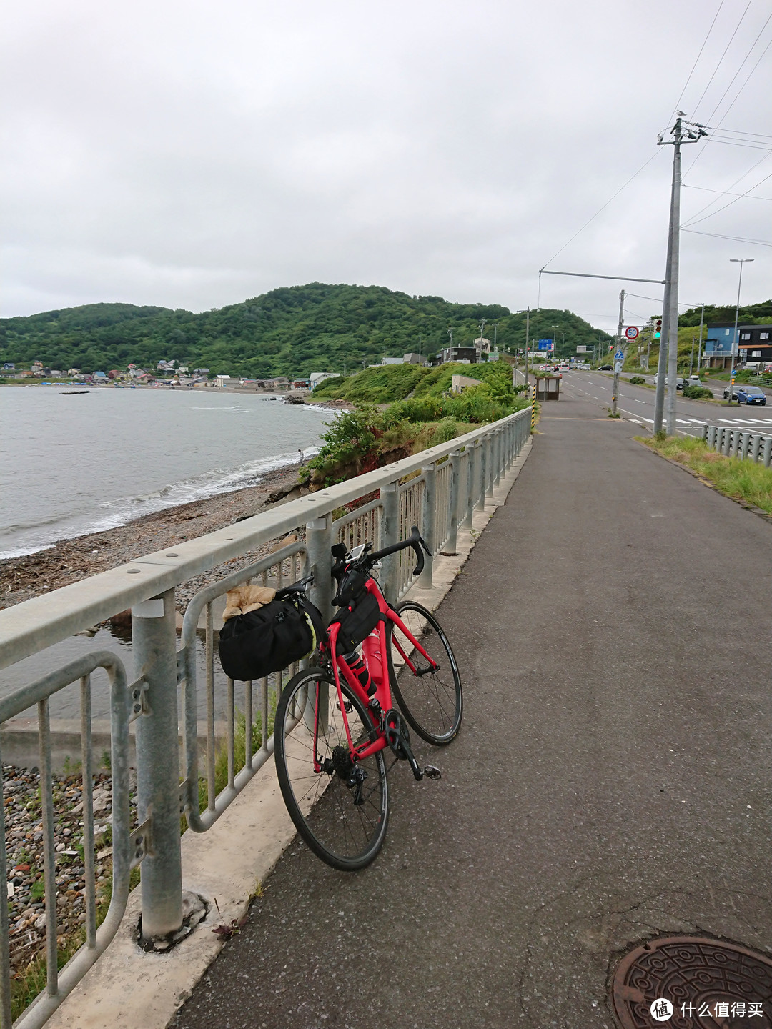 余市到小樽的路就很平淡无奇了，虽然上上下下翻山越岭，但毕竟距离太短了，毫无难度……绝对不是我喝了酒不记得了