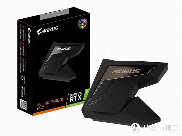 支持RGB幻彩同步、RTX 2080 Ti/2080专用：GIGABYTE 技嘉 发布 AORUS NVLINK BRIDGE 桥接器
