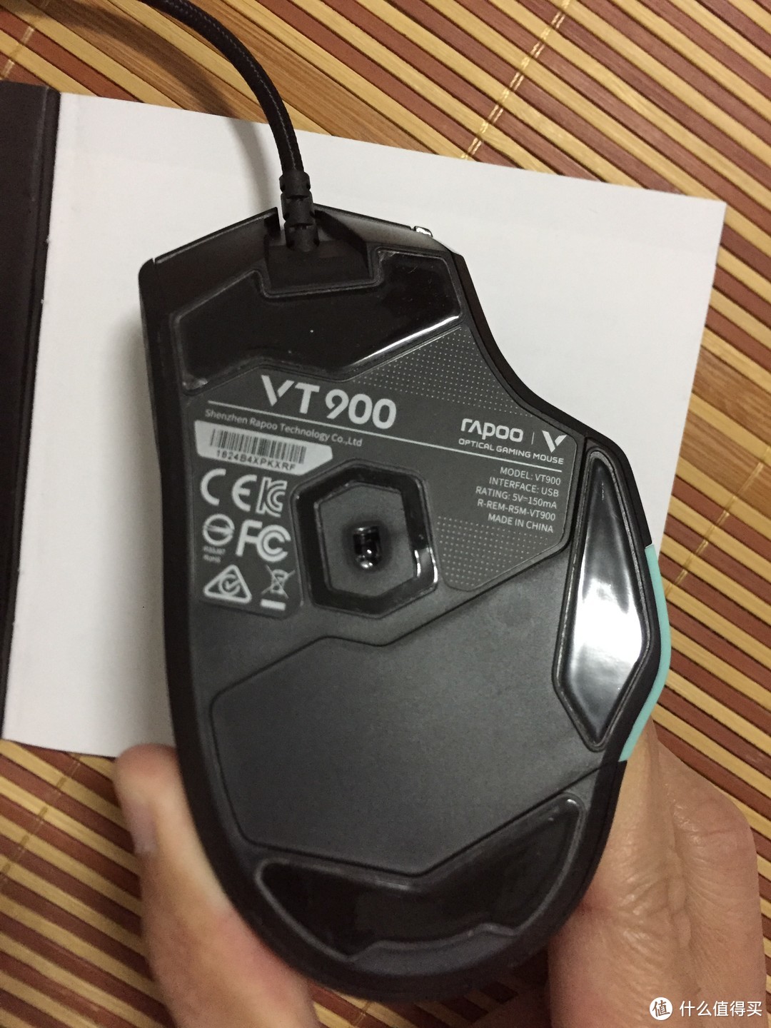 迅如雷，雷柏VT900电竞游戏鼠标开箱评测