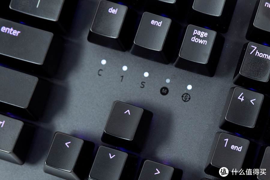 Razer 雷蛇 猎魂光蛛机械键盘—紫色光轴全新体验