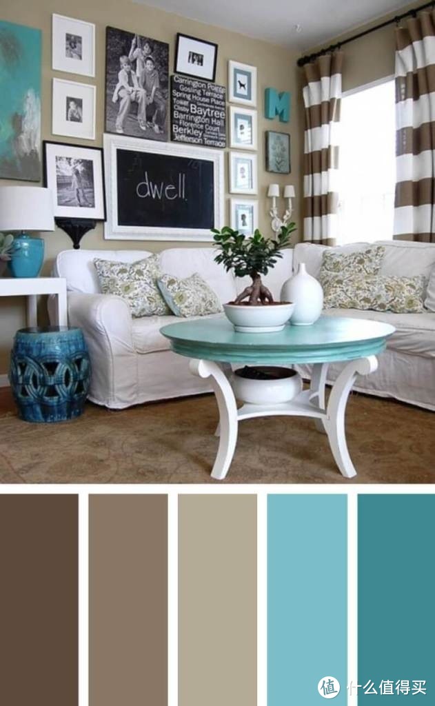让你倍儿有面子，11款惊艳的客厅配色方案给你灵感！