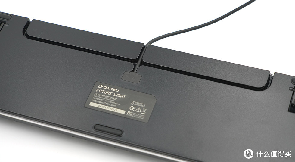 自带氛围光的自主轴机械键盘—达尔优 EK925 RGB开箱评测