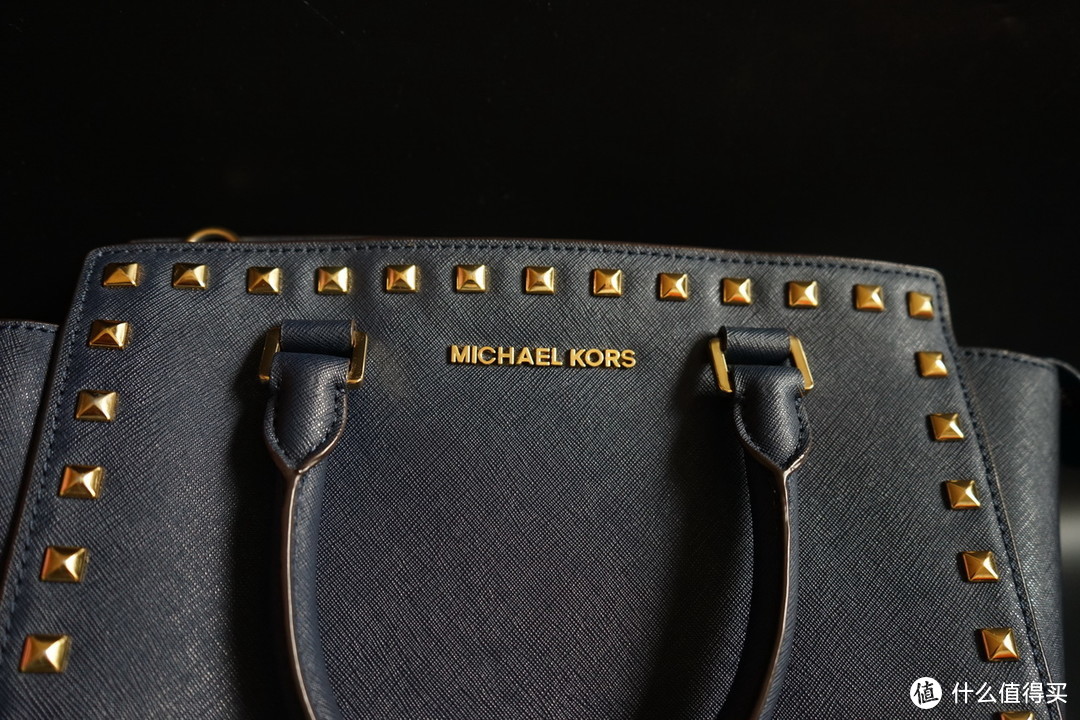 好用不贵的MICHAEL KORS 迈克·科尔斯 中号铆钉Selma 单肩斜挎耳朵包