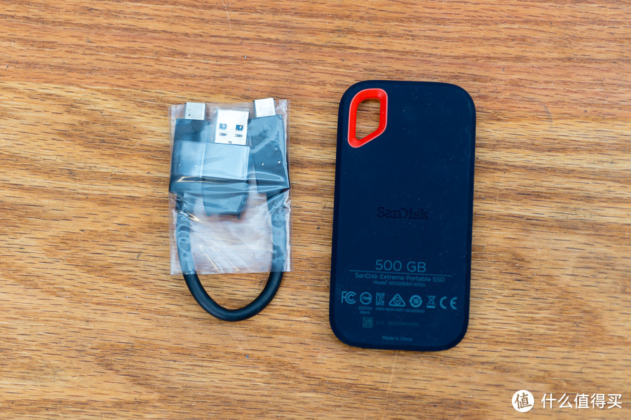 防水防震四倍速，完美替代移动硬盘—SanDisk 闪迪 500G移动SSD开箱测试