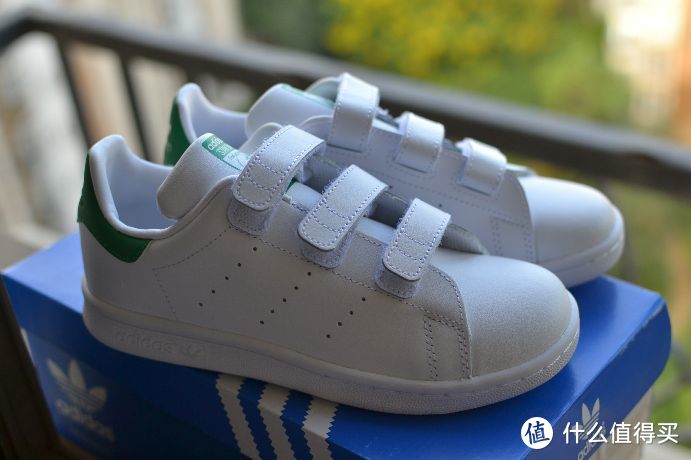 Adidas 阿迪达斯 Stan Smith 绿尾童鞋尺码分享及晒单