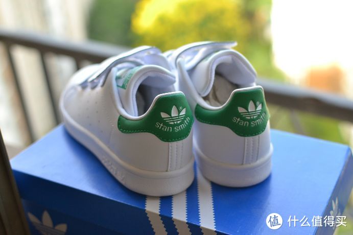 Adidas 阿迪达斯 Stan Smith 绿尾童鞋尺码分享及晒单
