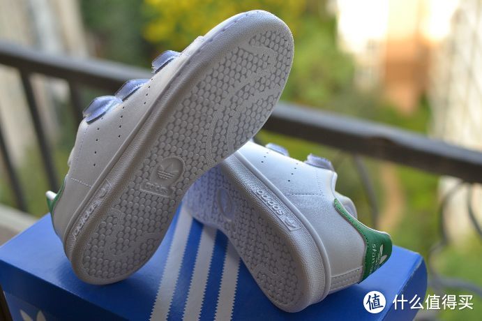 Adidas 阿迪达斯 Stan Smith 绿尾童鞋尺码分享及晒单