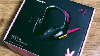 雷蛇 meka 守望先锋 d.va定制版 游戏耳机使用总结(插头|包装|音质)