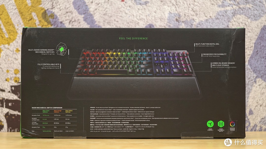 Razer新双侧墙机械轴体验 黑寡妇蜘蛛精英版众测报告