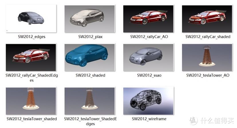 汽车模型由AMD、TurboSquid和tiagoofernandes提供，特斯拉塔模型由Verislav Mudrak提供
