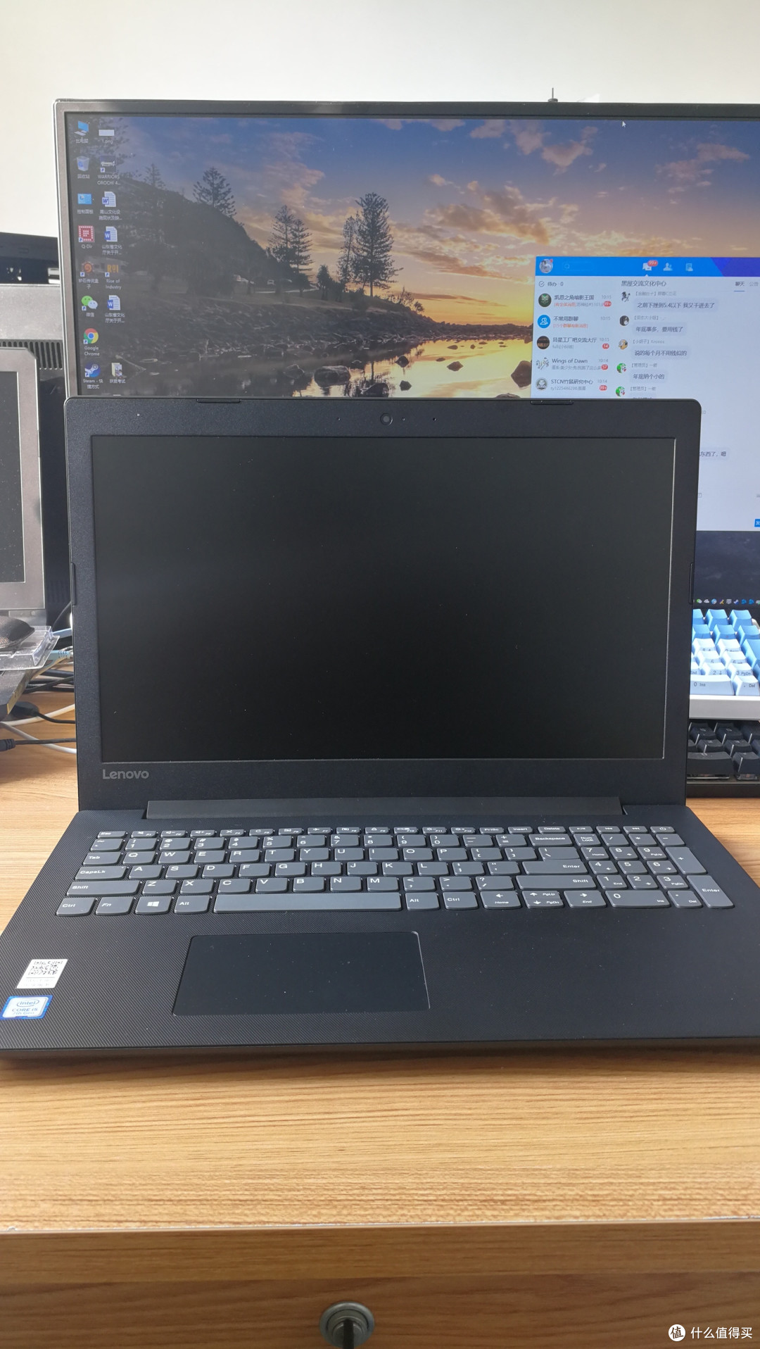 lenovo联想ideapad320c15ikb笔记本简单开箱