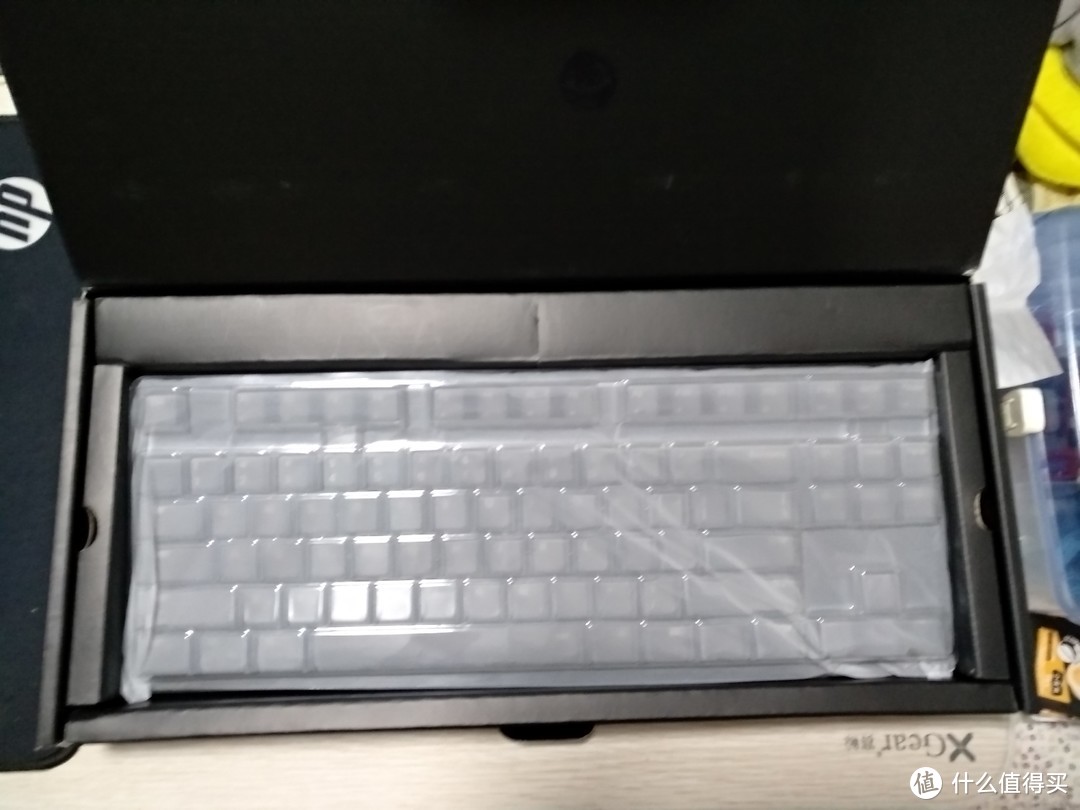 这是所有键盘中唯一一个带硬塑料保护盖的
