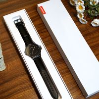 联想 Watch S 智能手表外观展示(表盘|材质|指针|厚度|按键)