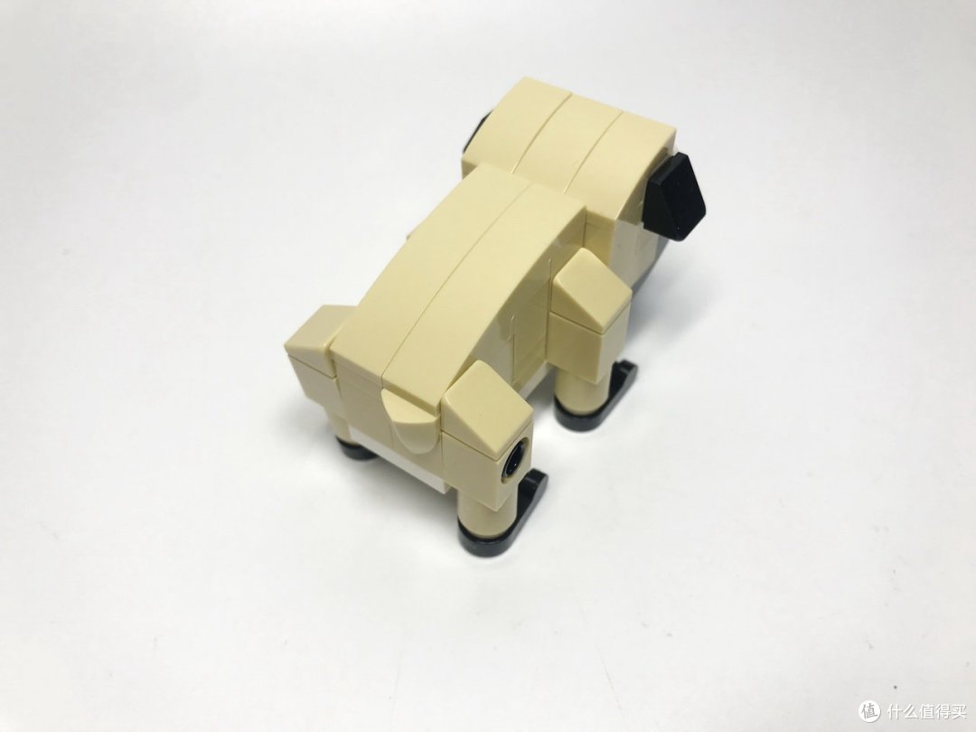 lego乐高拼拼乐篇173憨态可掬30542可爱的哈巴狗考拉