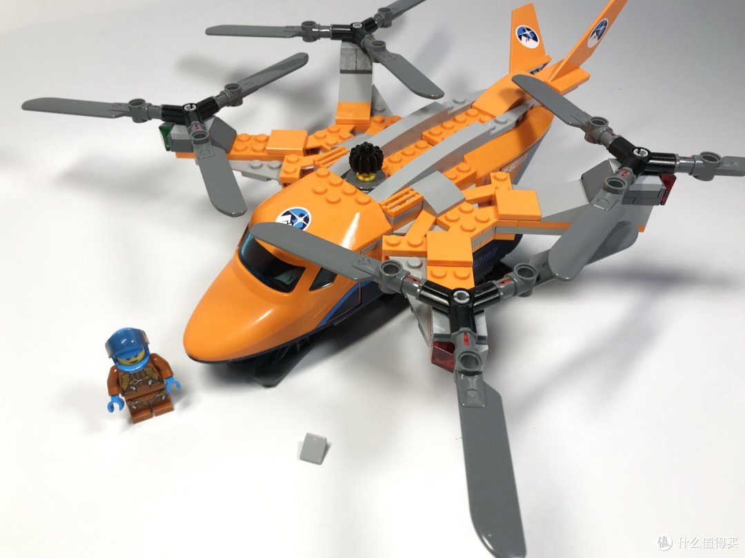 lego乐高拼拼乐篇175city城市系列60193极地空中运输机