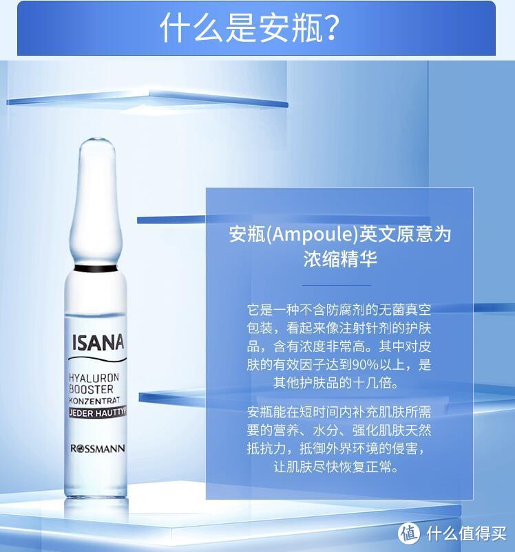 平价好用的补水神器——德国ISANA安瓶