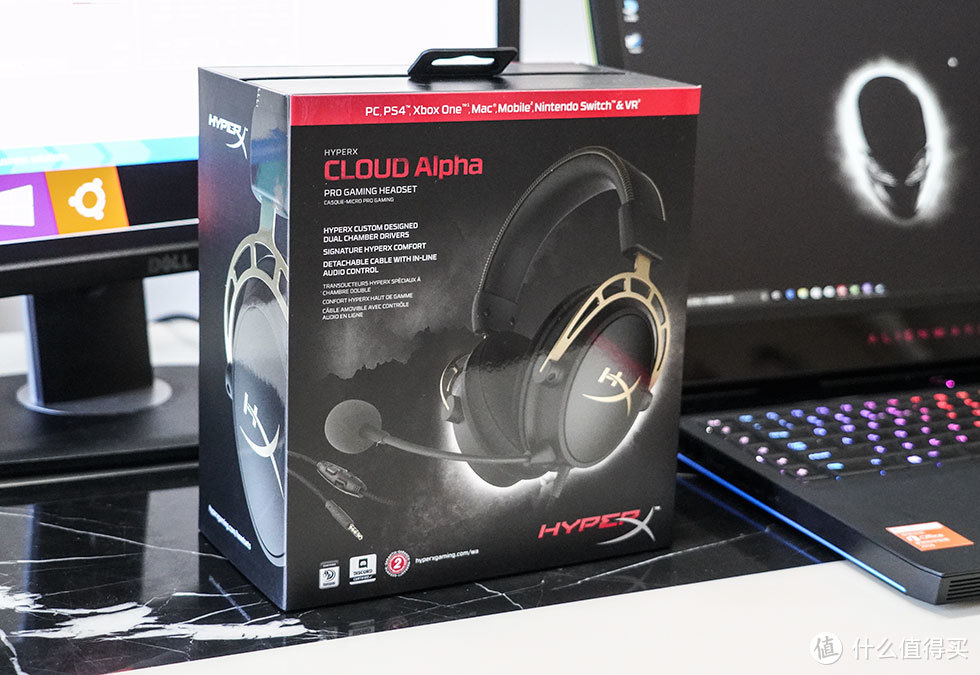 双音腔电竞利器 HyperX Cloud Alpha Gold黑金纪念版开箱简评